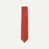 Red And Green Diamond Medallion Print Madder Twill Silk Tie -Drakes Shop DR1AA122797 03701 1