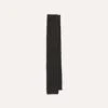 Grey Cashmere Cable Knitted Tie -Drakes Shop DR1AA321781 01600 1