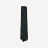 Blackwatch Fine Woven Grenadine Silk Tipped Tie -Drakes Shop DR1AAN 15541 01 403 2