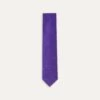 Purple Tussah Hand Rolled Silk Tie -Drakes Shop DR1AAR06449 07900 1