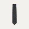 Blackwatch Fine Woven Grenadine Silk Hand Rolled Tie -Drakes Shop DR1AAR15541 01403 1