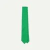 Green Circular Dot Silk Self Tipped Tie -Drakes Shop DR1AAS23190 02401 2