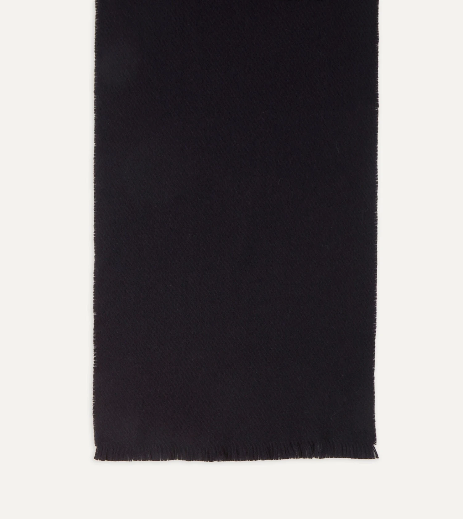 Navy Cashmere Scarf 6 Navy Cashmere Scarf - Image 4