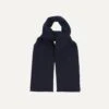 Navy Cashmere Scarf -Drakes Shop DR1AB221967 01 250 1