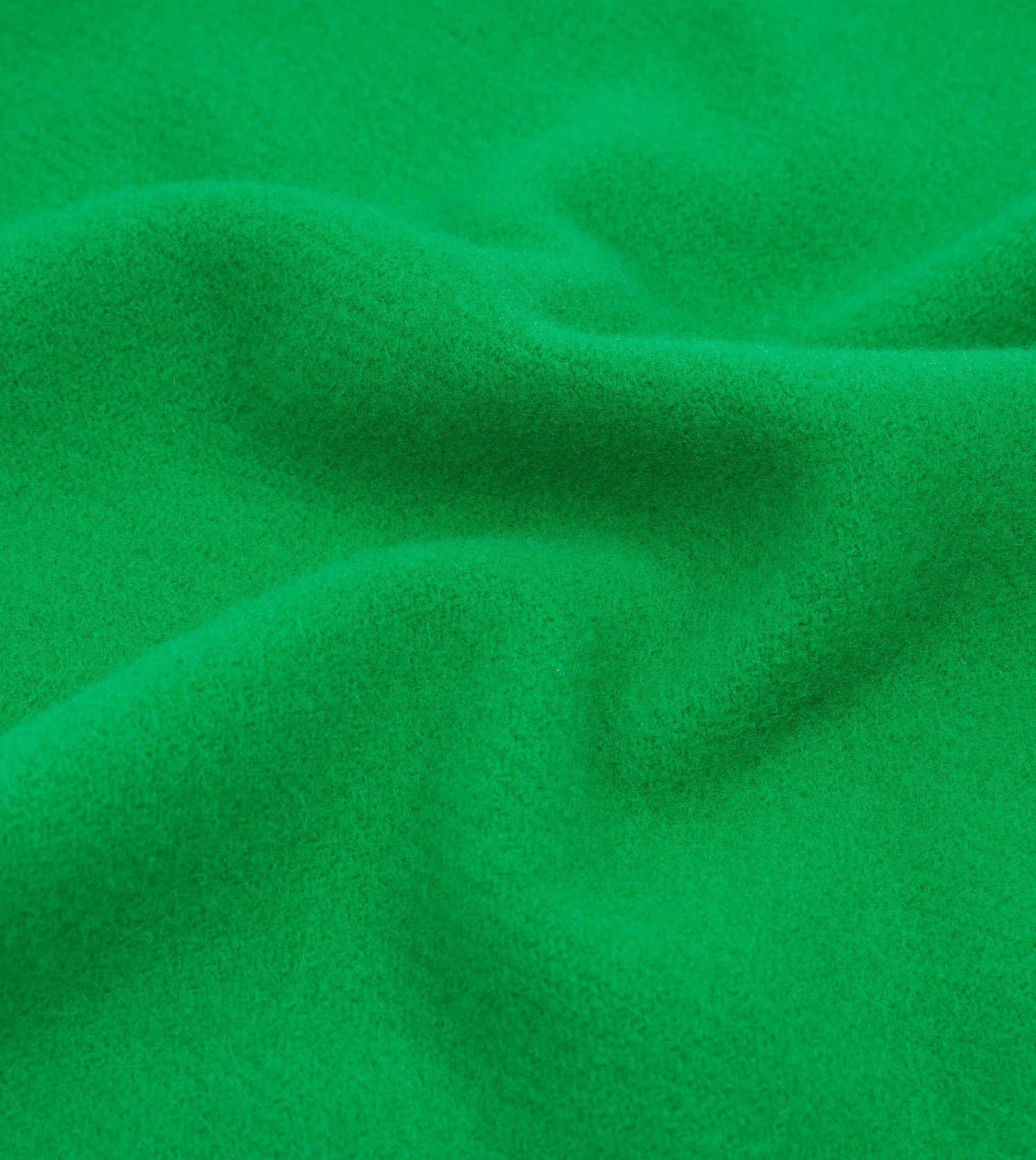 Green Solid Wool Scarf 3 Green Solid Wool Scarf - Image 2