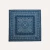 Navy Paisley Print Cotton-Silk Bandana -Drakes Shop DR1AD024083 01251 4