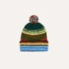 Chamula For Drake's Multi Serape Knit Cap -Drakes Shop DR1AG123647 01102 1