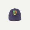 Navy Crest Emblem Cotton Twill Baseball Cap -Drakes Shop DR1AG2 22144 01 250 1 2a7a103c 7faa 456c 8196 1c21ff92b41c