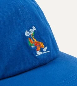 ALD / Drake's Blue Chino Hat -Drakes Shop DR1AG223801 01250 2