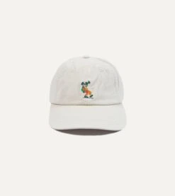 ALD / Drake's White Chino Hat
