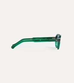 Bottle Green Acetate Blake Sunglasses -Drakes Shop DR1AI019403 05400 4