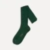 Green Wool Over-the-Calf Socks -Drakes Shop DR1AJ121425 13400 1