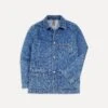 Bleach Wash Selvedge Denim Five-Pocket Chore Jacket 2 Bleach Wash Selvedge Denim Five-Pocket Chore Jacket -Drakes Shop DR2A1B20387 02200 1