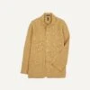 Sand Linen Five-Pocket Chore Jacket -Drakes Shop DR2A1B22085 08300 1