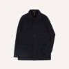 Navy Wool Five-Pocket Chore Jacket -Drakes Shop DR2A1B22941 01250 1