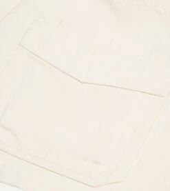 Ecru Selvedge Denim Five-Pocket Chore Jacket 18 Ecru Selvedge Denim Five-Pocket Chore Jacket -Drakes Shop DR2A1B23041 01000 6