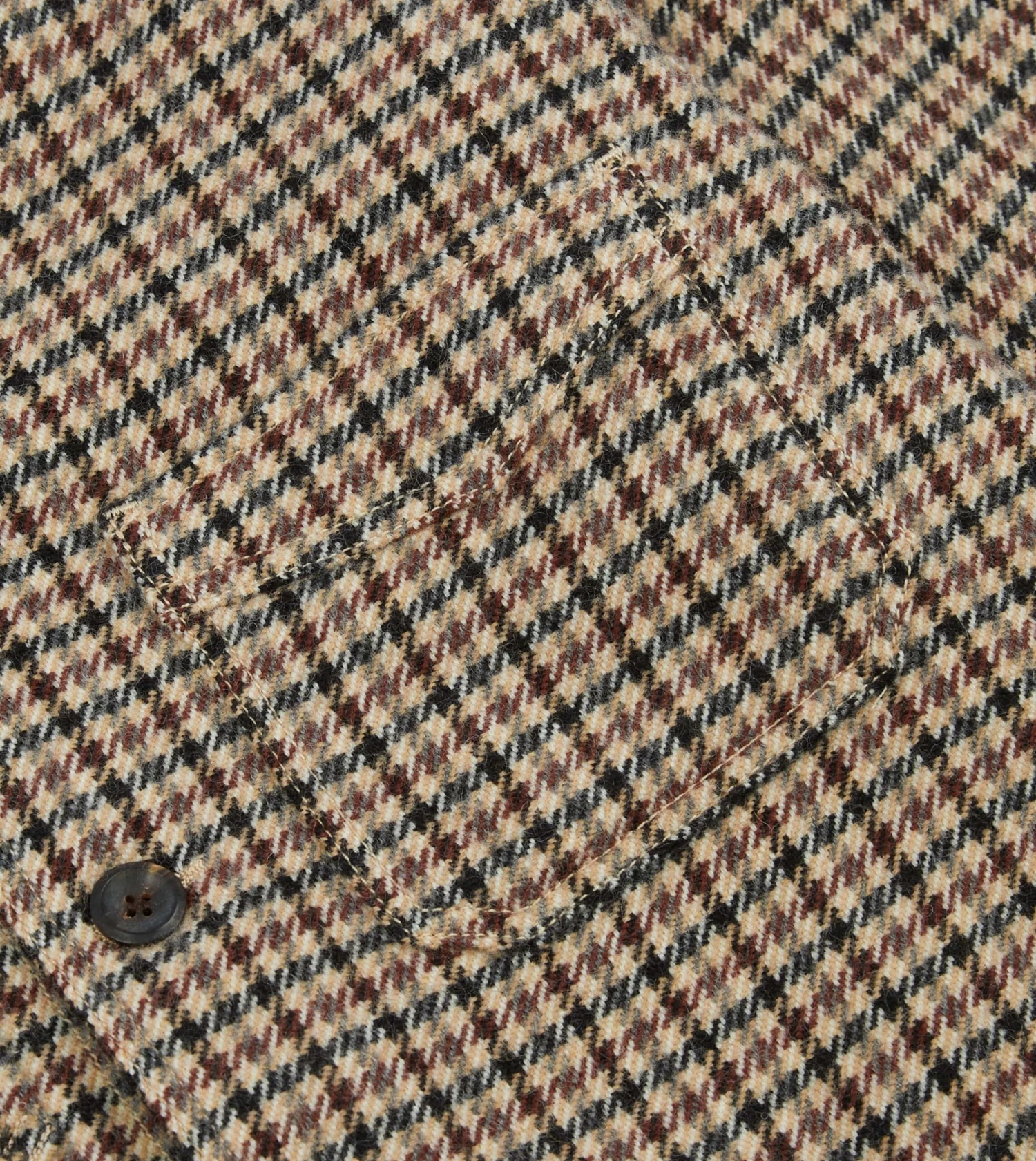Shepherd Check Tweed Five-Pocket Artist Chore Jacket 6 Shepherd Check Tweed Five-Pocket Artist Chore Jacket - Image 4