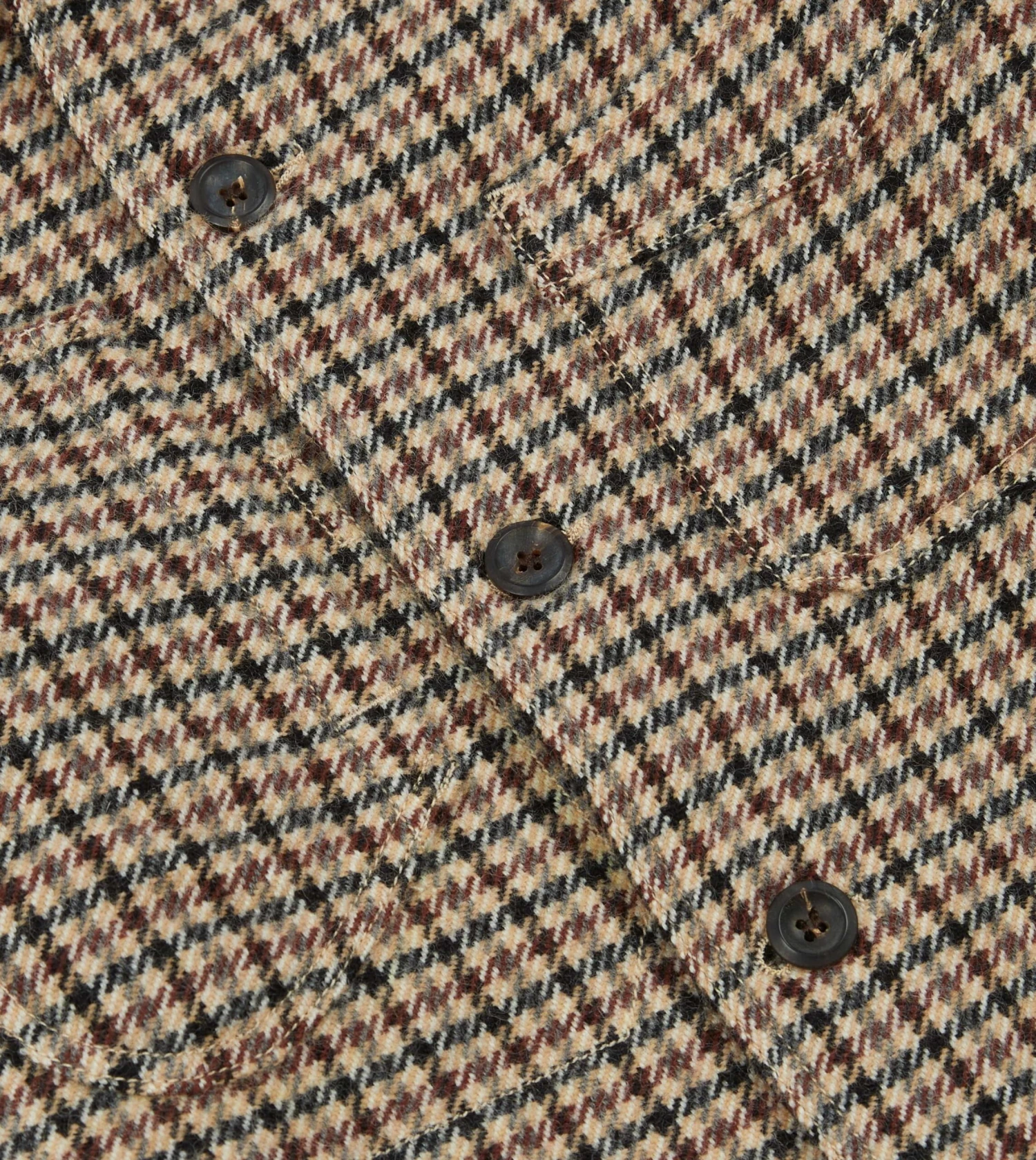Shepherd Check Tweed Five-Pocket Artist Chore Jacket 9 Shepherd Check Tweed Five-Pocket Artist Chore Jacket - Image 7