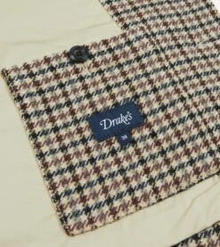 Shepherd Check Tweed Five-Pocket Artist Chore Jacket 20 Shepherd Check Tweed Five-Pocket Artist Chore Jacket -Drakes Shop DR2A1B23512 01303 8