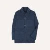 Navy Cotton Duck Canvas Five-Pocket Chore Jacket -Drakes Shop DR2A1B23634 01250 1
