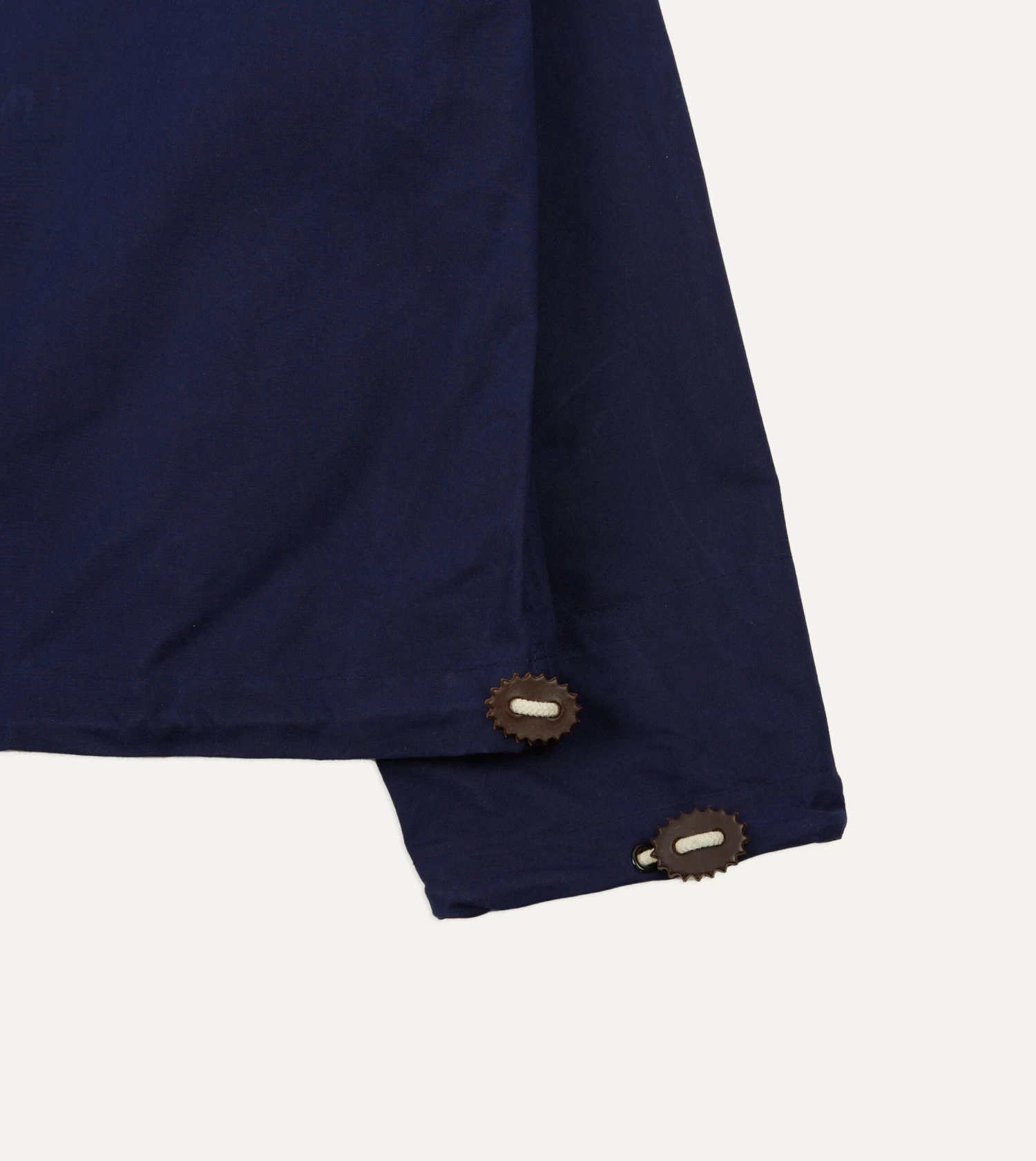 Navy Waxed Cotton Surf Cagoule 8 Navy Waxed Cotton Surf Cagoule - Image 6