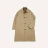 Reversible Tweed-Cotton Raglan Mac -Drakes Shop DR2A1N23525 03303 1