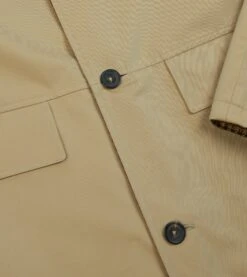 Reversible Tweed-Cotton Raglan Mac 19 Reversible Tweed-Cotton Raglan Mac -Drakes Shop DR2A1N23525 03303 4