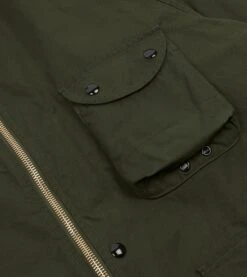 Green Waxed Lightweight Coverall Jacket 20 Green Waxed Lightweight Coverall Jacket -Drakes Shop DR2A1O23043 01400 6