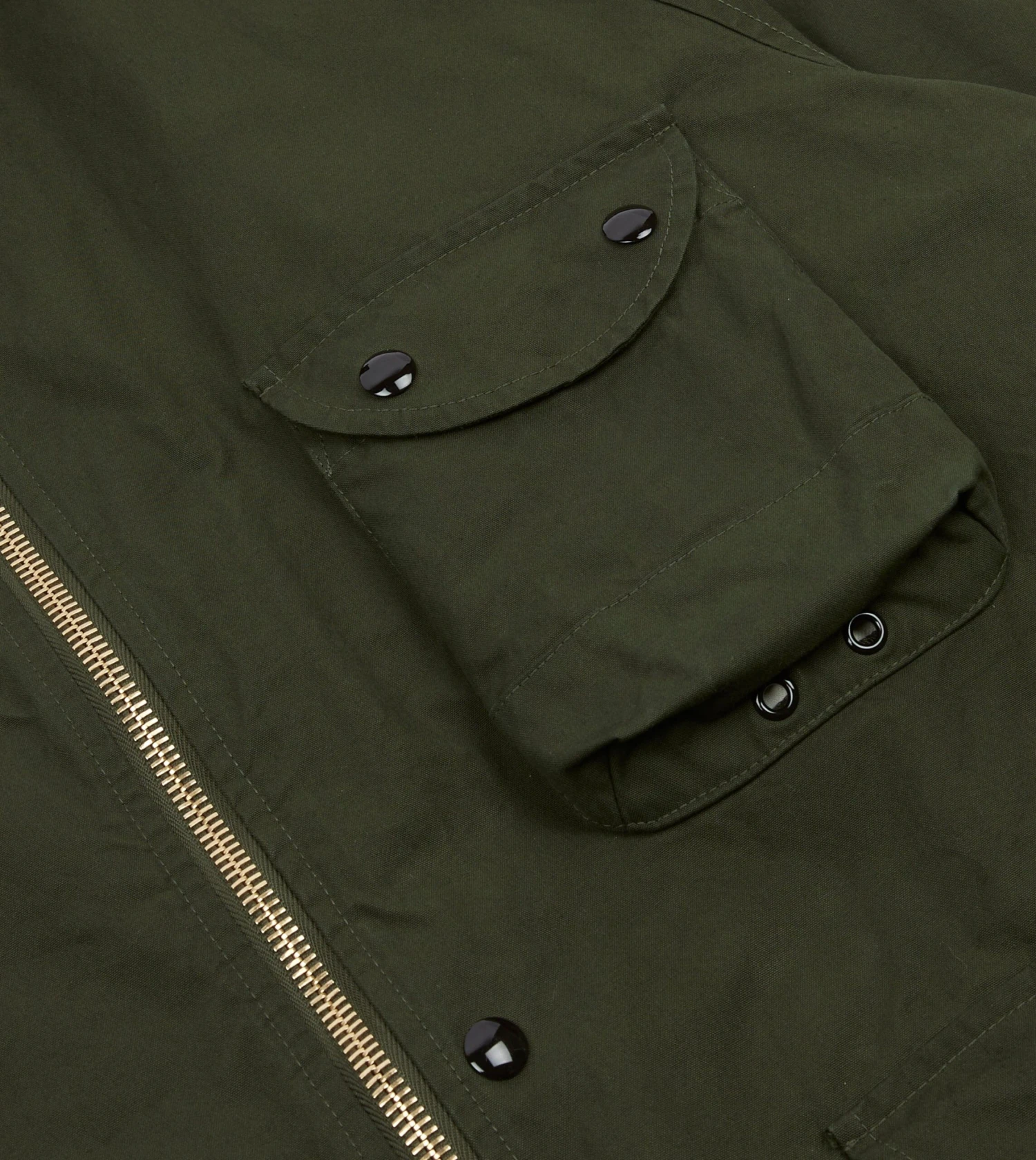 Green Waxed Lightweight Coverall Jacket 9 Green Waxed Lightweight Coverall Jacket - Image 7