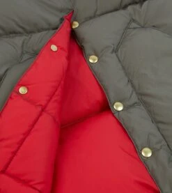 Rocky Mountain Featherbed For Drake's Olive Nylon Christy Down Jacket -Drakes Shop DR2A1Y23617 01400 9 316db9fe 94ee 4a71 9f4f 4ac3d6b3c89c