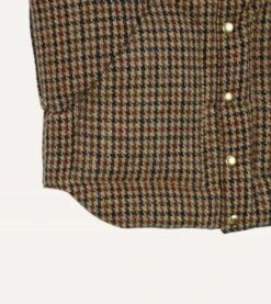 Rocky Mountain Featherbed For Drake's Houndstooth Check Harris Tweed Christy Down Vest 14 Rocky Mountain Featherbed For Drake's Houndstooth Check Harris Tweed Christy Down Vest -Drakes Shop DR2A1Y23618 01303 5