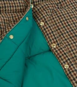 Rocky Mountain Featherbed For Drake's Houndstooth Check Harris Tweed Christy Down Vest 16 Rocky Mountain Featherbed For Drake's Houndstooth Check Harris Tweed Christy Down Vest -Drakes Shop DR2A1Y23618 01303 8