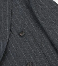 ALD / Drake's Double Breasted Chalkstripe Suit Jacket -Drakes Shop DR2A2A23662 01602 4