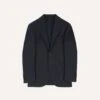 Navy Cotton Drill Tailored Jacket -Drakes Shop DR2A2B21375 01250 1