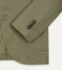 Lovat Cotton Drill Tailored Jacket -Drakes Shop DR2A2B21375 02300 5