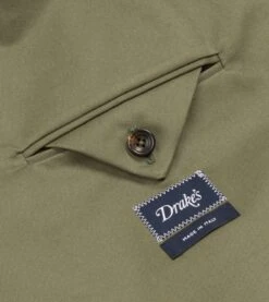 Lovat Cotton Drill Tailored Jacket -Drakes Shop DR2A2B21375 02300 6