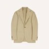 Sand Cotton Drill Tailored Jacket -Drakes Shop DR2A2B21375 03050 1