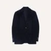 Navy Mid-Wale Cotton Corduroy Tailored Jacket -Drakes Shop DR2A2B21376 01250 1