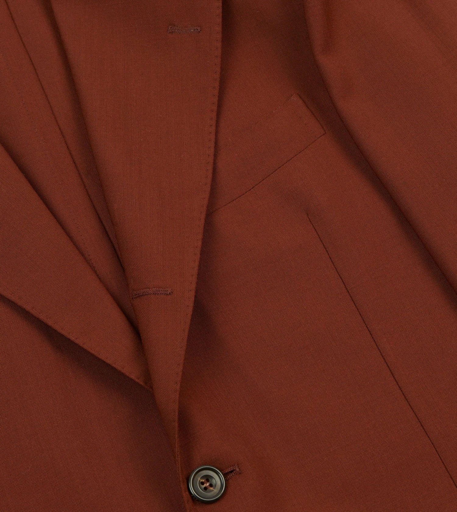 ALD / Drake's Single Breasted Wool Fresco Suit Jacket 6 ALD / Drake's Single Breasted Wool Fresco Suit Jacket - Image 4