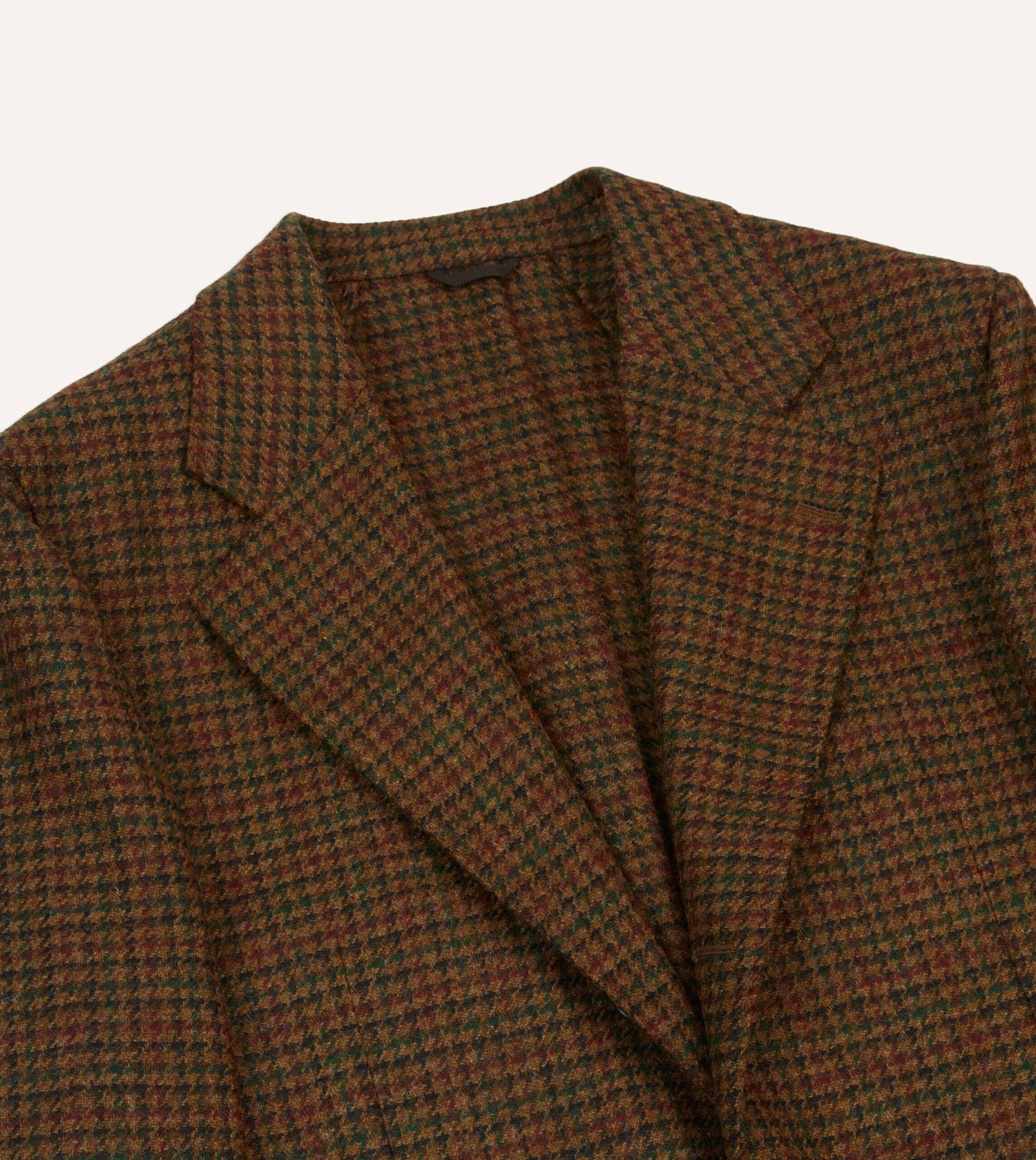 Brown Gun Club Check Tweed Blazer 5 Brown Gun Club Check Tweed Blazer - Image 3