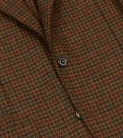 Brown Gun Club Check Tweed Blazer 14 Brown Gun Club Check Tweed Blazer -Drakes Shop DR2A2B23783 01303 5