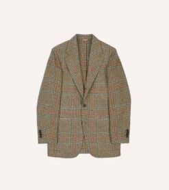 Prince Of Wales Check Tweed Blazer