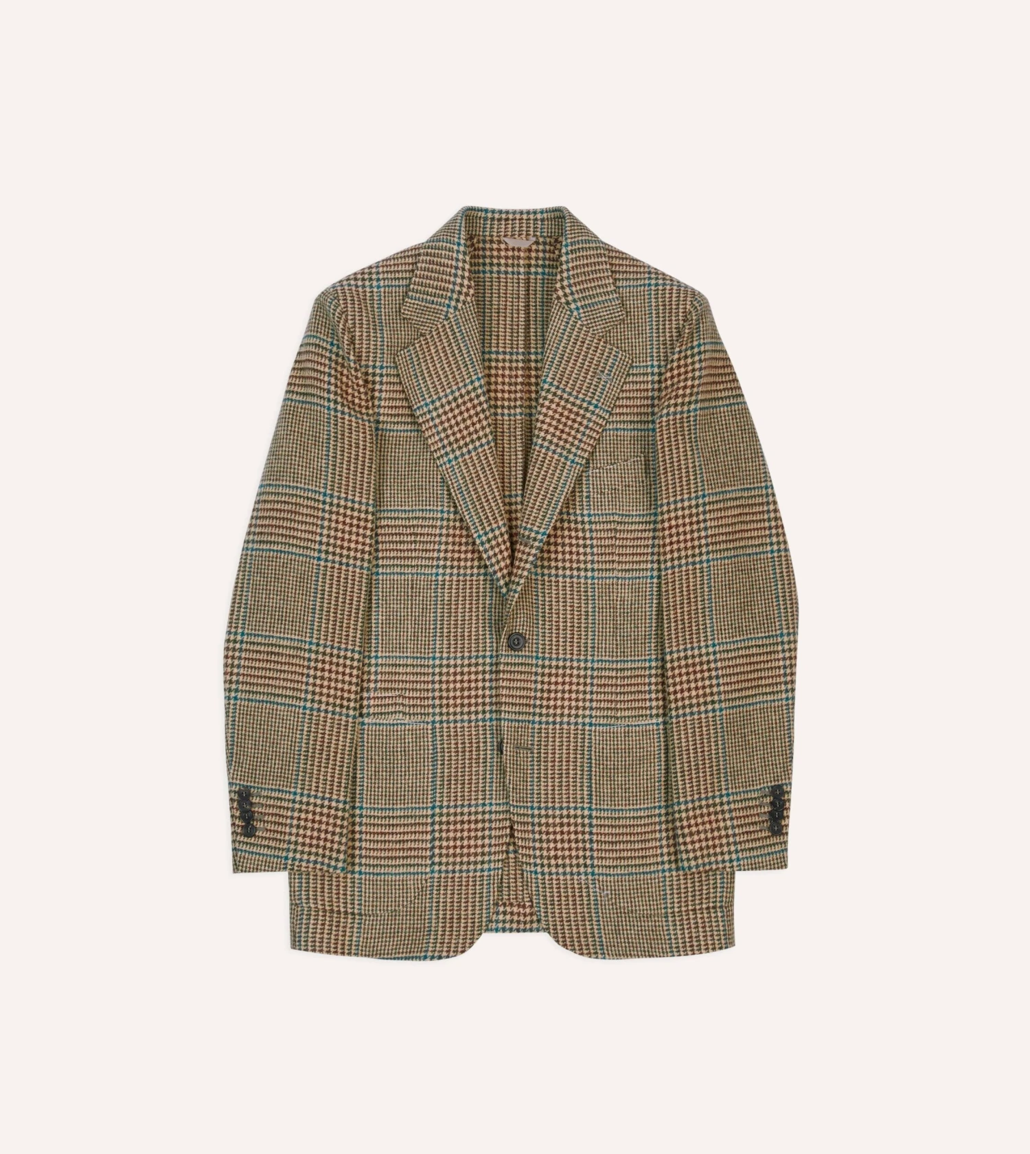 Prince Of Wales Check Tweed Blazer 3 Prince Of Wales Check Tweed Blazer