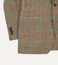 Prince Of Wales Check Tweed Blazer 15 Prince Of Wales Check Tweed Blazer -Drakes Shop DR2A2B23791 01663 6