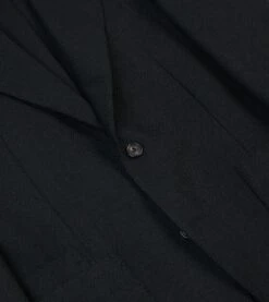 Navy Herringbone Shetland Tweed Blazer -Drakes Shop DR2A2B23794 01250 5