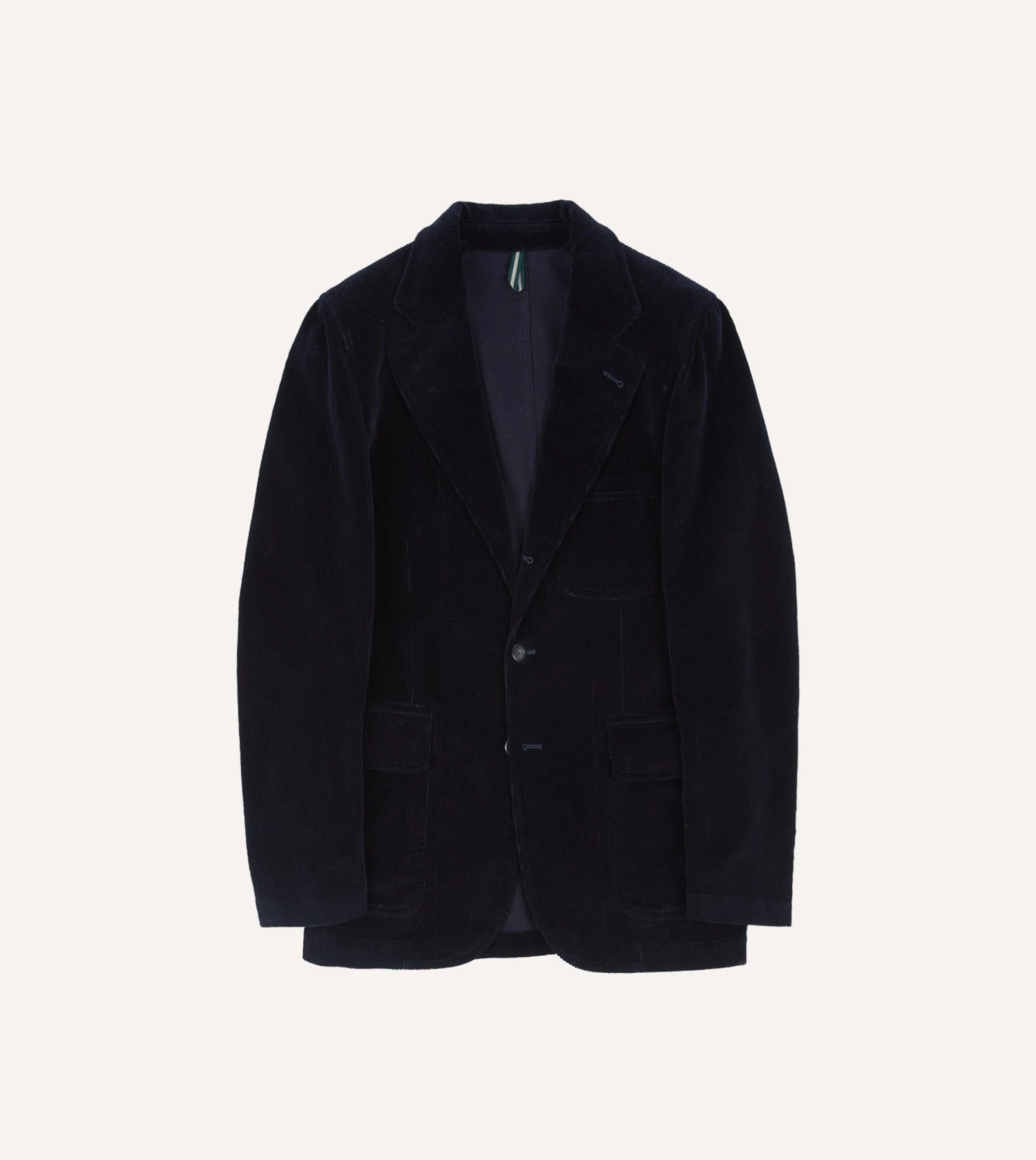 Navy Cotton Corduroy Games Blazer Mk. I 3 Navy Cotton Corduroy Games Blazer Mk. I