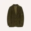 Olive Cotton Corduroy Games Blazer Mk. I -Drakes Shop DR2A2C22619 02400 1