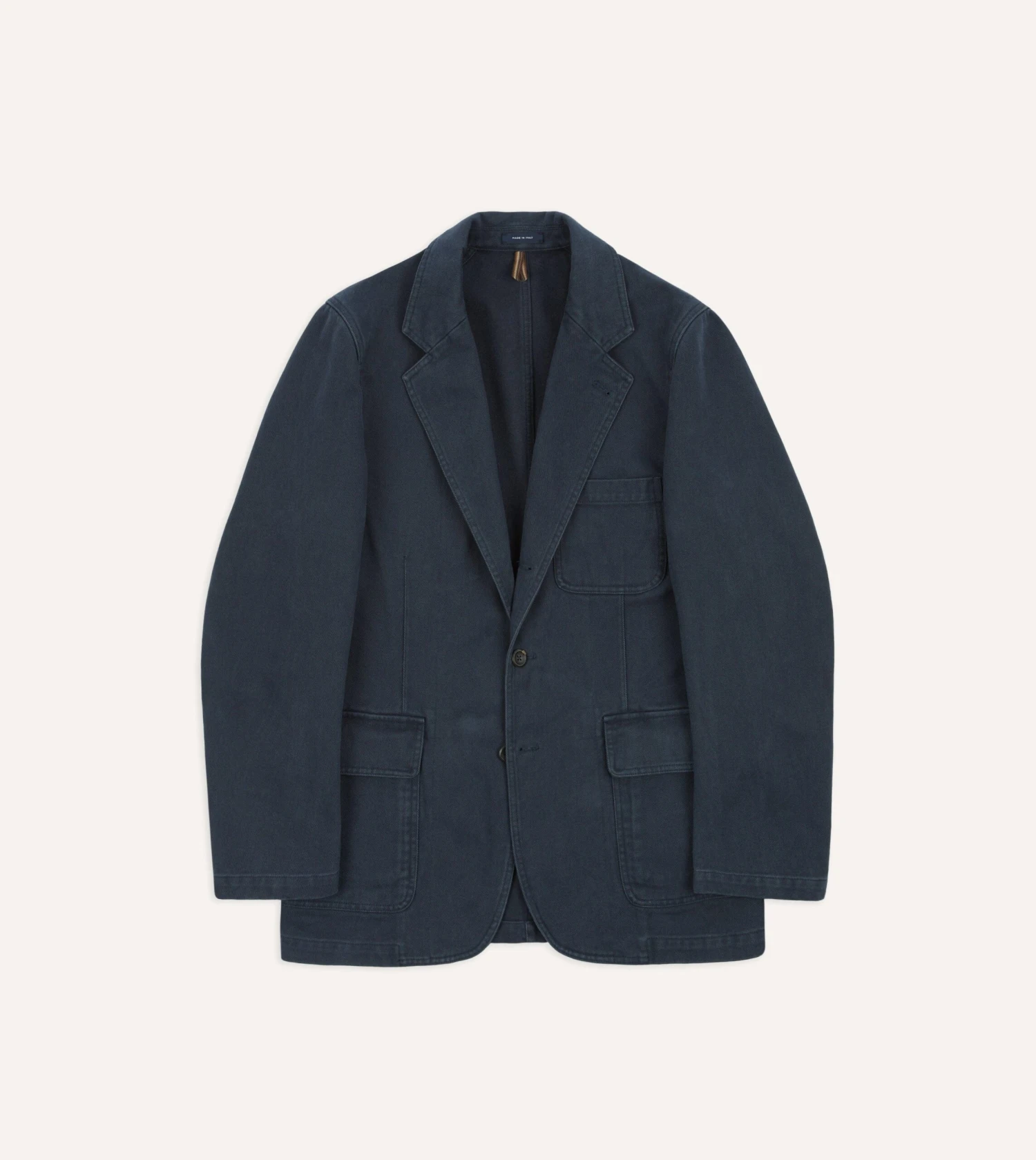 Navy Heavy Cotton Twill Games Blazer Mk. I 3 Navy Heavy Cotton Twill Games Blazer Mk. I