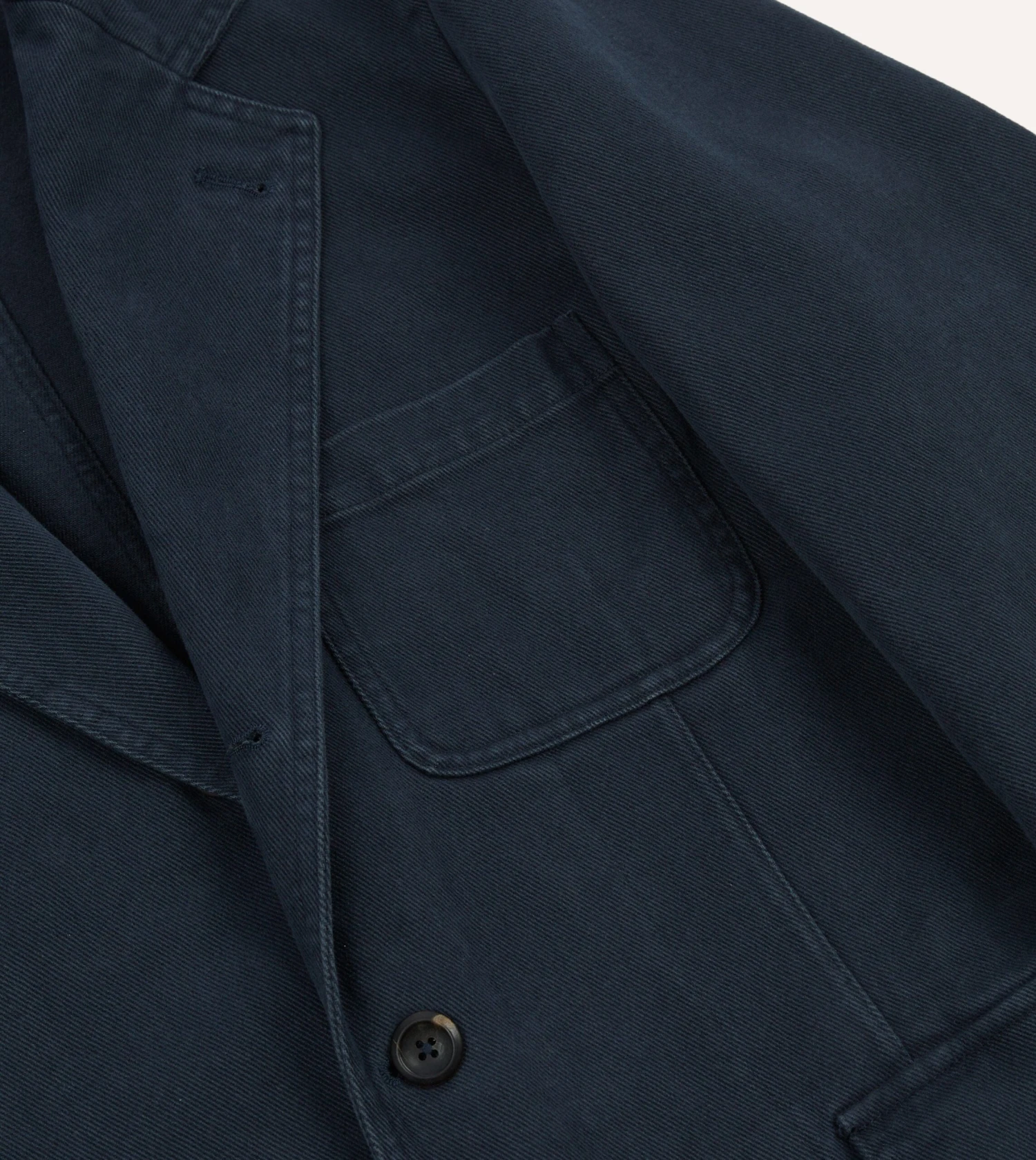 Navy Heavy Cotton Twill Games Blazer Mk. I 6 Navy Heavy Cotton Twill Games Blazer Mk. I - Image 4