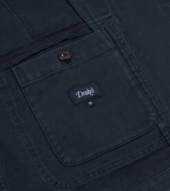 Navy Heavy Cotton Twill Games Blazer Mk. I 16 Navy Heavy Cotton Twill Games Blazer Mk. I -Drakes Shop DR2A2C23537 01250 7